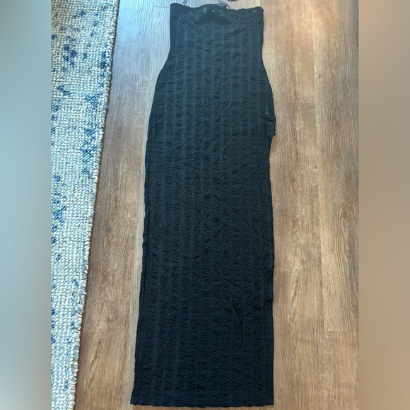 White Fox Soft Nights Maxi Dress black - Picture 4 of 5